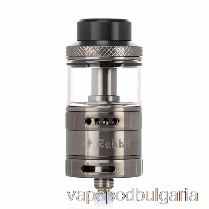 Vape Bulgaria Hellvape Fat Rabbit Solo 25mm Rta Gunmetal